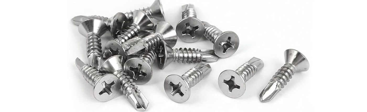 AYA Stainless Steel Countersunk Head Self Drilling Screws