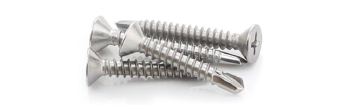 AYA Stainless Steel Countersunk Head Self Drilling Screws